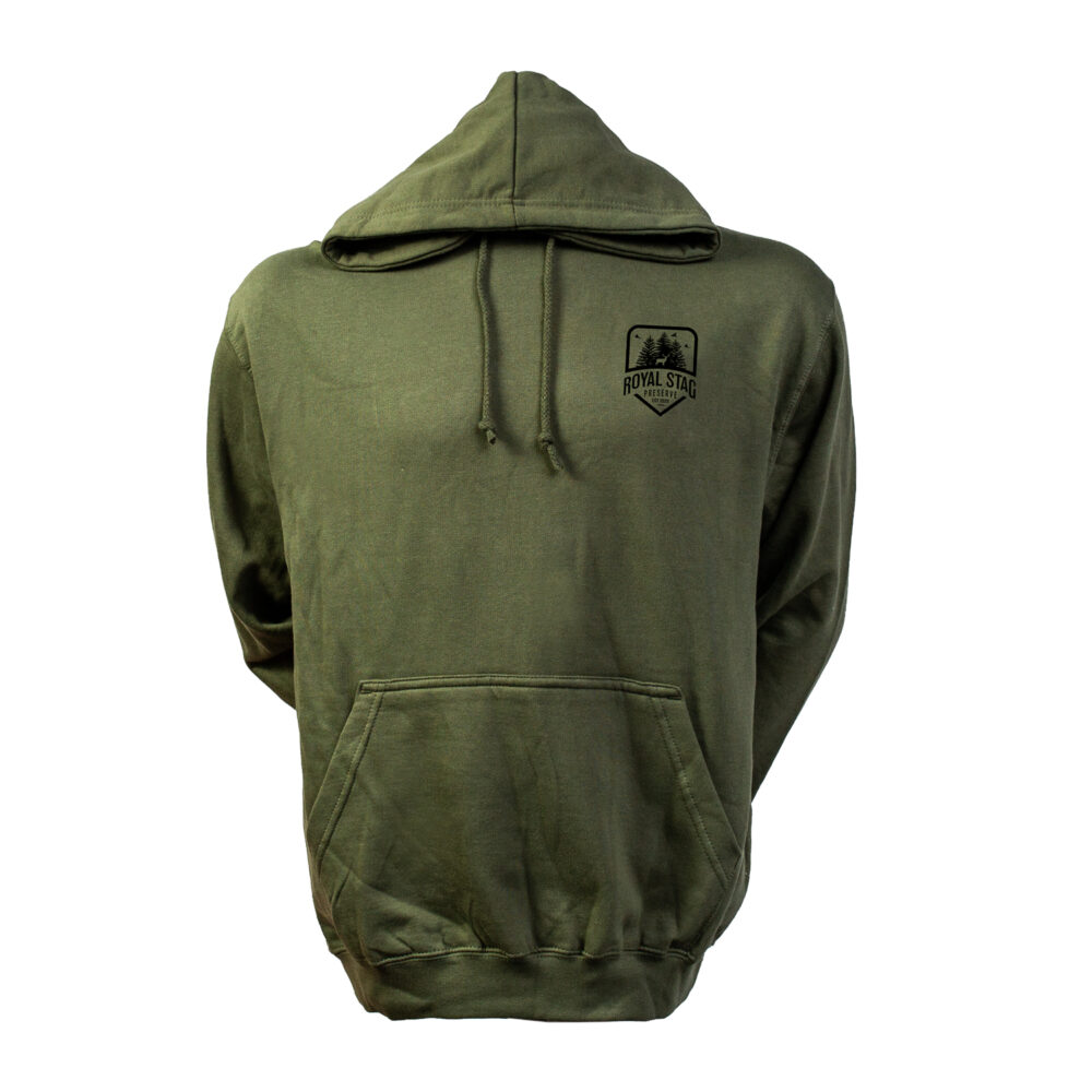 Green Hoodie Sweatshirt